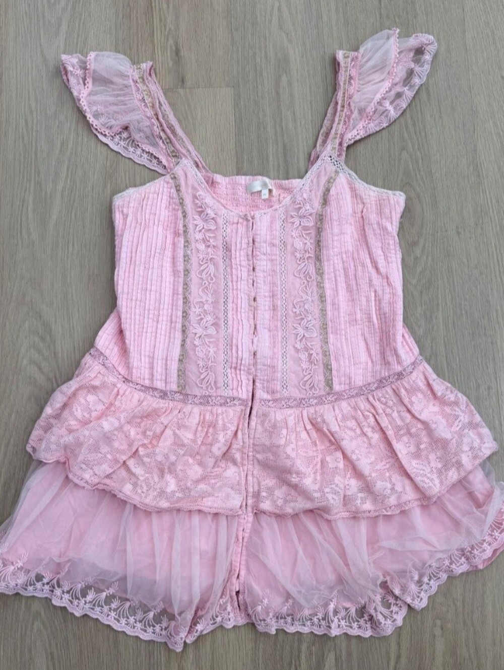 Loveshackfancy Rowley Mini Dress XXL